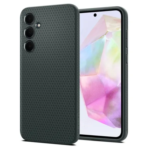 Spigen Liquid Air tok Samsung Galaxy A35 5G - zöld Spigen Liquid Air tok Samsung Galaxy A35 5G - zöld