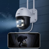 IP Kültéri Kamera ZOSI C296 WiFi Pan Tilt 8MP Kettős IP66 32GB microSD kártyával - 1. kép