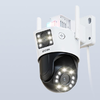 IP Kültéri Kamera ZOSI C298 WiFi Pan Tilt 6MP Dupla IP66 - 0. kép