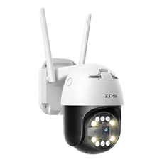 IP kültéri kamera ZOSI C296 WiFi Pan Tilt 5MP IP66 32GB microSD kártyával