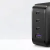 Ugreen gyors töltő GaN PPS 65W USB / 3x USB Type C QC 3.0 Power Delivery SCP FCP AFC (gallium-nitrid) fekete (CD224 70774) - 3. kép