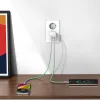 Ugreen gyors töltő GaN 2 x USB-C 45W QC PD Ugreen CD294 - fehér - 4. kép