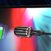 Autós töltő Choetech TC0006 1x USB-A, 1x USB-C 30W PD 3.0 (fekete) - 0. kép