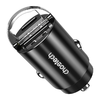 Autós töltő Choetech TC0006 1x USB-A, 1x USB-C 30W PD 3.0 (fekete) - 2. kép