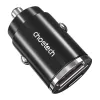 Autós töltő Choetech TC0006 1x USB-A, 1x USB-C 30W PD 3.0 (fekete) - 2. kép