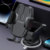 Choetech H043 gravitációs autós telefontartó (fekete) - 1. kép