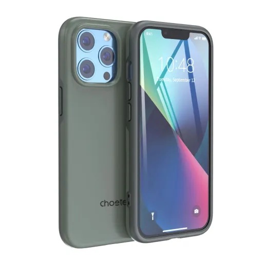 Choetech MFM Anti-drop tok iPhone 13 Pro Max-hoz zöld (PC0114-MFM-GN)