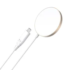 Choetech mágneses vezeték nélküli töltő 15W MagSafe iPhone 12/13/14 arany (T518-F-GO)