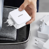 Ugreen Nexode CD289 GaN hálózati töltő USB-A/2xUSB-C 140W + USB-C - USB-C kábel 1,5m - fehér - 3. kép