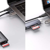 Ugreen CM401 USB C 5Gb/s SD/TF kártyaolvasó - szürke - 3. kép