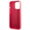 Karl Lagerfeld KLHCP13LSLMP1PI iPhone 13 Pro tok fuksia Silicone Plaque - 0. kép