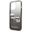 Karl Lagerfeld KLHCP13LTGKCK iPhone 13 Pro tok fekete Gradient Ikonik Karl & Choupette - 4. kép