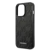 Karl Lagerfeld KLHCP13LMNMP1K iPhone 13 Pro hardcase fekete / fekete Monogram Plaque tok - 2. kép