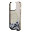 Karl Lagerfeld Liquid Glitter RSG tok iPhone 14 Pro Max - fekete - 4. kép