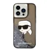 Karl Lagerfeld Glitter Karl feje tok iPhone 14 Pro Max - fekete - 1. kép