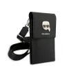 Karl Lagerfeld Kézitáska KLWBSAKHPK fekete/fekete Metal Karl Head - 1. kép