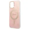 Guess GUBPP12MH4EACSP tok+ töltő iPhone 12/ 12 Pro rózsaszín/ rózsaszín kemény tok 4G Print MagSafe - 4. kép