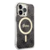 Guess GUBPP13XH4EACSK szett tok és töltő iPhone 13 Pro Max fekete/fekete tok 4G Print MagSafe - 2. kép