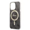 Guess GUBPP13XH4EACSK szett tok és töltő iPhone 13 Pro Max fekete/fekete tok 4G Print MagSafe - 4. kép