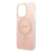 Set Guess GUBPP13XH4EACSP tok+ töltő iPhone 13 Pro Max pink/pink hard tok 4G Print MagSafe - 4. kép