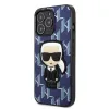 Karl Lagerfeld KLHCP13LPMNIKBL iPhone 13 Pro hardcase kék/kék Monogram Ikonik Patch tok - 0. kép