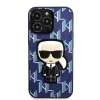 Karl Lagerfeld KLHCP13LPMNIKBL iPhone 13 Pro hardcase kék/kék Monogram Ikonik Patch tok - 1. kép