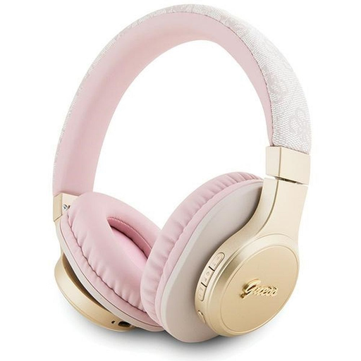 Guess Bluetooth on-ear fejhallgatók GUBH604GEMP rózsaszín/rózsaszín 4G Script