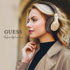 Guess Bluetooth on-ear fejhallgatók GUBH604GEMW barna/barna 4G Script - 2. kép