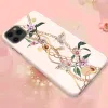 Kingxbar Luxury tok Swarovski kristály díszítéssel iPhone 11 pink színben - 4. kép