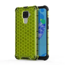 TPU puzdro s včelím plástom pre Huawei Mate 30 Lite žlté TPU puzdro s včelím plástom pre Huawei Mate 30 Lite žlté