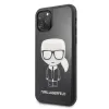 Karl Lagerfeld Iconic iPhone 11 Pro tok fekete - 0. kép