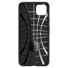 Spigen Liquid Air flexibilis TPU gél tok Google Pixel 4 XL matt fekete - 3. kép