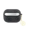 Guess 4G Script PC/PU Charm tok AirPods Pro 2 fekete - 0. kép