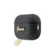 Guess 4G Script PC/PU Charm tok AirPods Pro 2 fekete - 1. kép