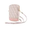 Guess PU G Cube Wallet Phone Bag Zipper Pink tok - 1. kép