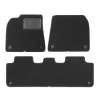 Baseus T-Space sorozathoz Tesla 3 padlószőnyeg, 9 darabos (bársony fekete) - 1. kép