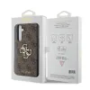 Guess PU 4G Metal Logo tok Samsung Galaxy A35 5G-hez Barna - 4. kép