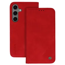 Wonder fliptok Samsung Galaxy M15 5G piros tok
