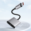 2 az 1-ben Audio Adapter Mcdodo CA-5570 2 az 1-ben USB-C - 2x USB-C átalakító kábel - 2. kép