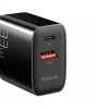 Fali töltő Mcdodo CH-0922 USB + USB-C, 33W + USB-C kábel (fekete) - 0. kép