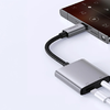 2 az 1-ben Audio Adapter Mcdodo CA-5550 Lightning to Lightning + DC 3.5mm átalakító kábel - 2. kép