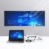 Ugreen kábel HDMI kábel - USB Type C 4K 60 Hz 1,5 m fekete-szürke (MM142 50570) - 1. kép