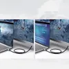 Ugreen kábel HDMI kábel - USB Type C 4K 60 Hz 1,5 m fekete-szürke (MM142 50570) - 4. kép