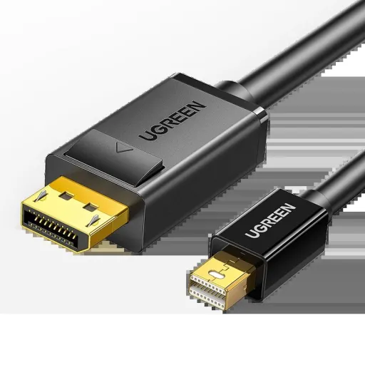 Ugreen Mini DisplayPort - DisplayPort kábel 1,5m fekete (MD105)