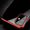 Clear Color Gél TPU Elektoforézis keretes tok Samsung Galaxy A72 4G kék tok - 4. kép