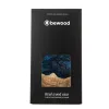 Wood and Resin tok iPhone 12/12 Pro MagSafe Bewood Unique Neptune - sötétkék és fekete - 2. kép