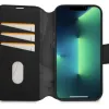 Decoded kivehető pénztárcás bőrtok MagSafe fliptok iPhone 14 Pro - Fekete - 0. kép