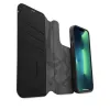 Decoded kivehető pénztárcás bőrtok MagSafe fliptok iPhone 14 Pro - Fekete - 1. kép