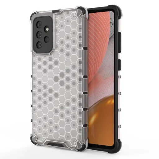 Honeycomb Case armor tok TPU ütközővel Samsung Galaxy A72 4G átlátszó