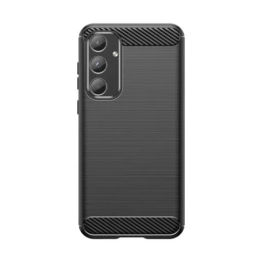 Karbon tok Samsung Galaxy A55 - fekete Karbon tok Samsung Galaxy A55 - fekete